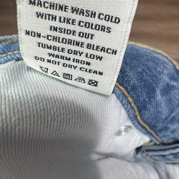 Rails The Melrose High Waist Slim Straight Leg Ankle Jeans Sunfade Size 31 NWT - Picture 10 of 14